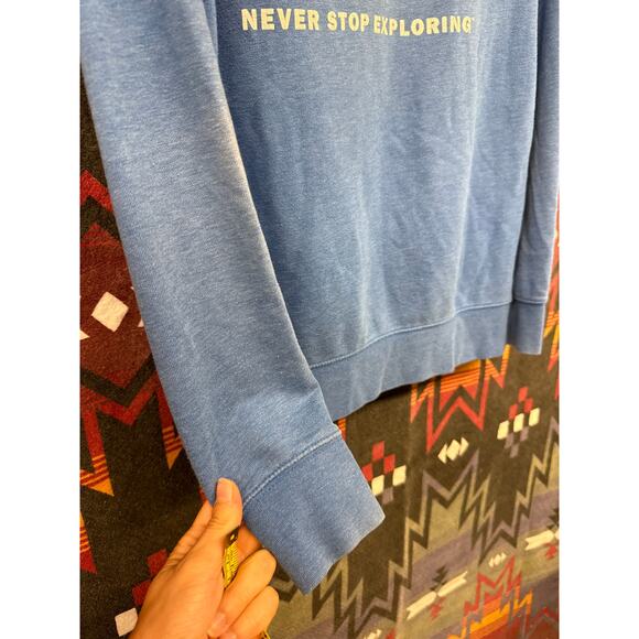 The North Face Blue Pullover Hoodie - Picture 5 of 6